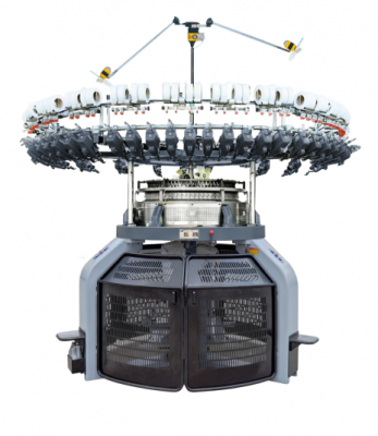 單面電腦/網眼提花針織大圓機 （ Computerized Jacquard /Mesh Single Jersey Circular Knitting Machine ）